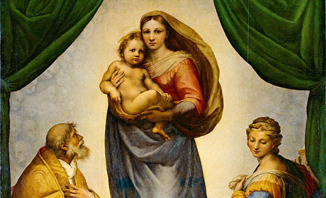 为什么说拉斐尔的《西斯廷圣母》是最美的圣母像？